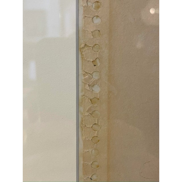 Original Vintage Sketch on Paper of Gentleman With Glasses For Sale In Los Angeles - Image 6 of 11