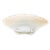 Mid-Century Modern Very Large 1950's Mid-Century Modern Fratelli Toso Oversized Italian Murano Art Glass White, Orange, & Gold Fleck Footed Centerpiece Bowl For Sale - Image 3 of 9