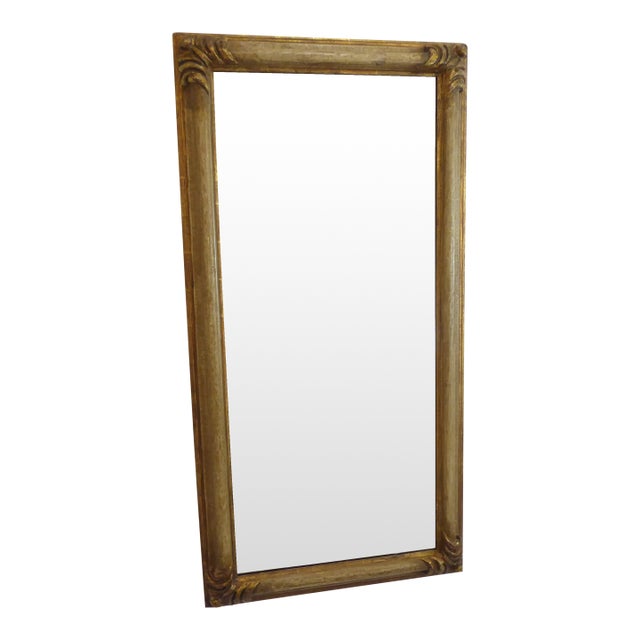 Antique Continental Carved Corner Mirror For Sale