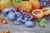 Abundant Harvest - Summer Fruit Still Life by Alzora Zaremba For Sale - Image 4 of 6