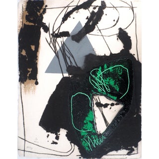 Lionel, Green Trace, Etching For Sale