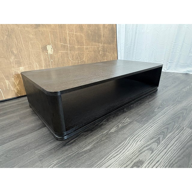 Rh Ligné Open Rectangular Coffee Table – 64" American White Oak | Architectural Open Plinth Design | Julie Lawrence Collection For Sale - Image 17 of 18