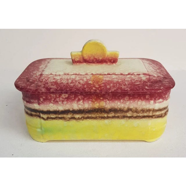 1920s Antique Art Deco Cookie Jar For Sale - Image 5 of 5