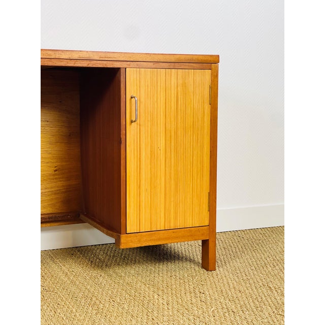 Vintage Scandinavian Teak Desk, 1960 For Sale - Image 12 of 17