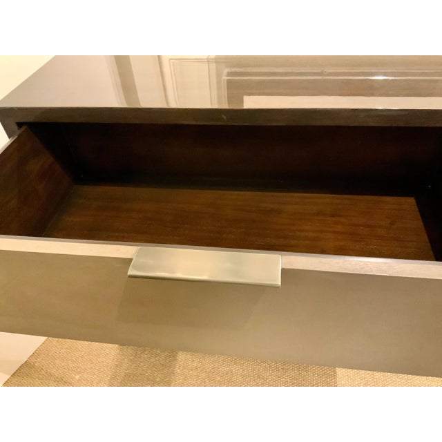 Wood Theodore Alexander Modern Bosworth Dresser For Sale - Image 7 of 9