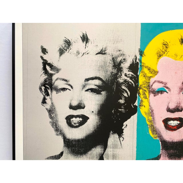 De Marly/カリステ/ポスター Andy Warhol Vintage 1976 Silkscreen Print Framed Pop Art
