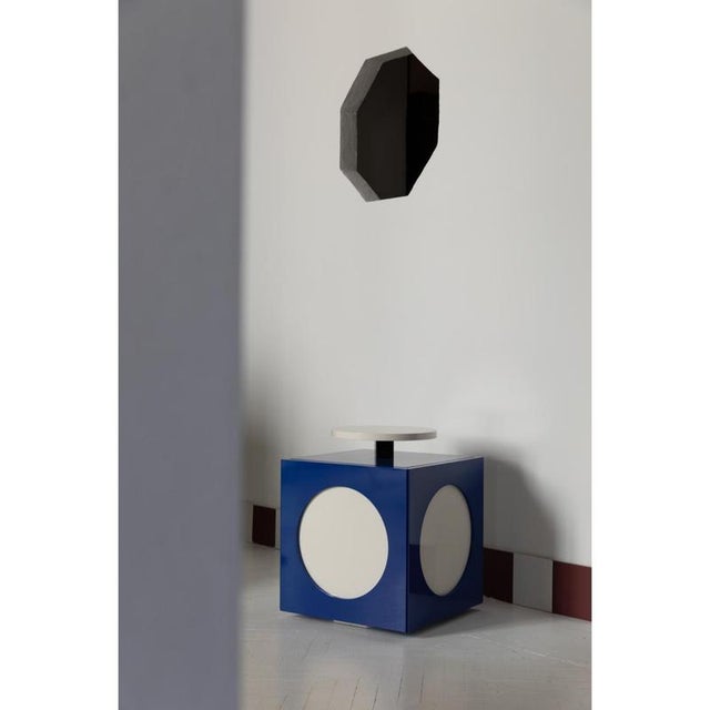 Pink Toy Boy Side Table in Glossy Lacquered MDF by Softhouse For Sale - Image 8 of 14