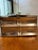 Metal Vintage Jean Goardere Pewter Letter and File Holder Sleek Desk Organizer Made in France For Sale - Image 7 of 12