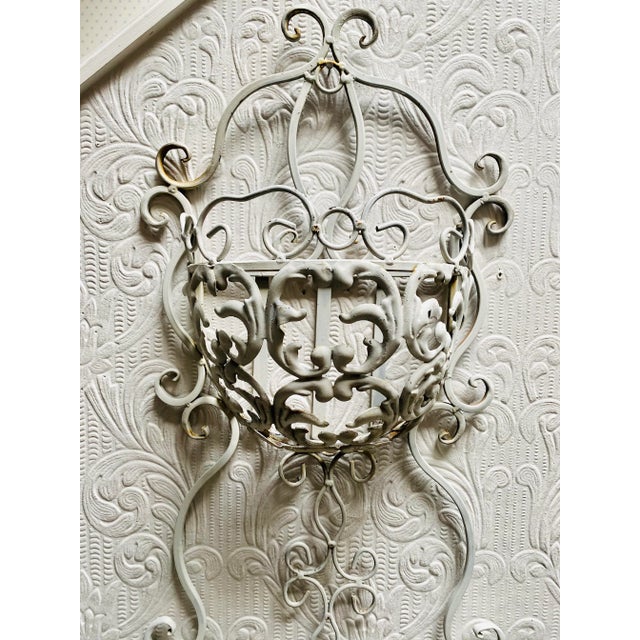 This one of a kind double wall planter is absolutely gorgeous, and just waiting for a new wall to beautify. Imagine it...