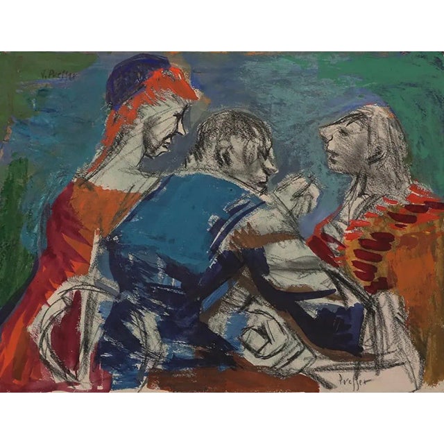 Josef Presser Three Figures For Sale