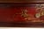 Maitland Smith English Regency Chinoiserie Hand-Painted Red Lacquered Console Table For Sale - Image 9 of 14