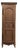 Antique Cherrywood Bonnetière with Clock For Sale