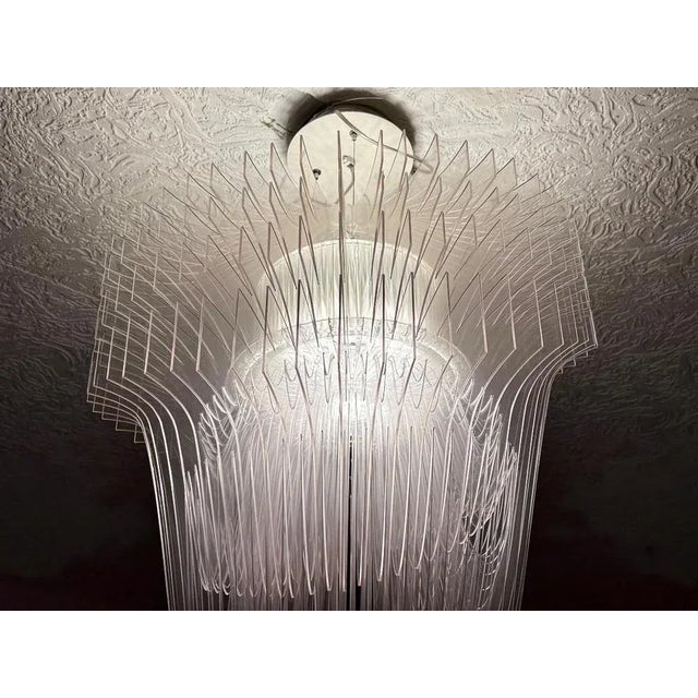 Acrylic Chandelier by Zaha Hadid For Sale - Image 6 of 10