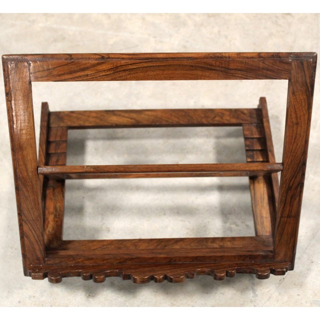 19th Century Table Lectern in Walnut, Italy For Sale - Image 12 of 13