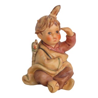 Hummel Goebel American Wanderer Ceramic Figurine Millennium 2000 Series 5078b For Sale
