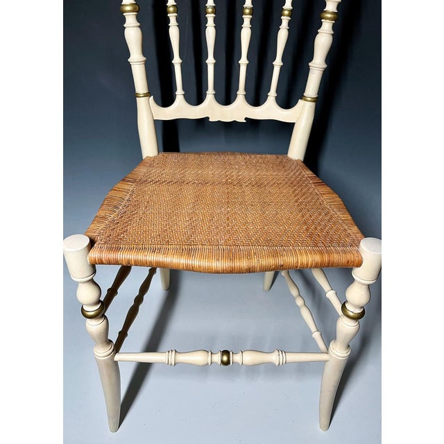 Beautiful chair “Chiavarina” by Giuseppe Gaetano Descalzi, 1950's.