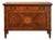 Vintage Italian Marquetry Walnut Commode For Sale