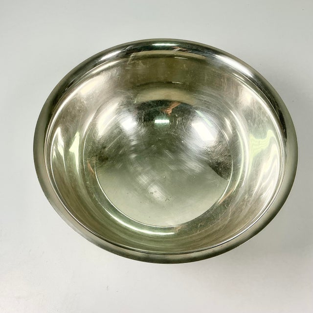 1970s 1970s Vintage Hollywood Regency Chippendale Watson Silverplate Revere 6.5” Footed Serving Bowl For Sale - Image 5 of 6