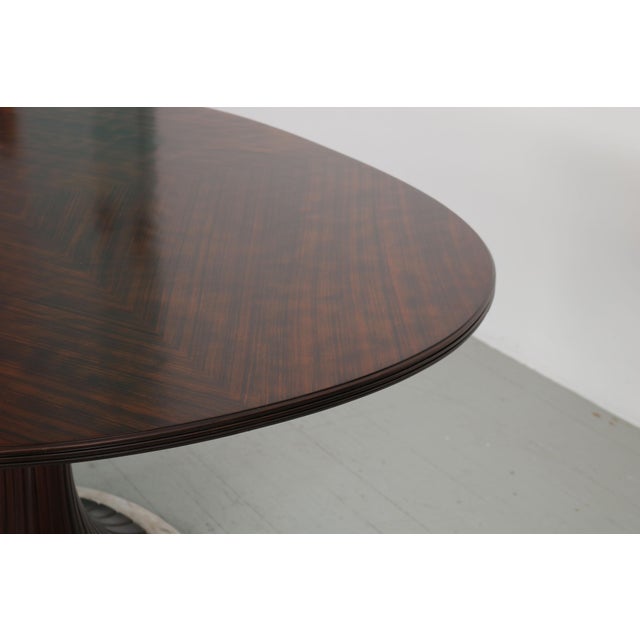 Italian Table with Central Leg by Vittorio Dassi, 1950s For Sale - Image 13 of 18