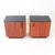 Vintage Bedside Tables with Black Glass, Czechoslovakia, 1960s, Set of 2 For Sale - Image 9 of 9