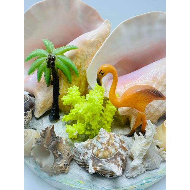 Coastal Vintage Shell Sculpture For Sale - Image 3 of 6