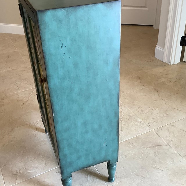 Vintage Pati B "Bird Cupboard" Accent Cabinet For Sale - Image 10 of 17