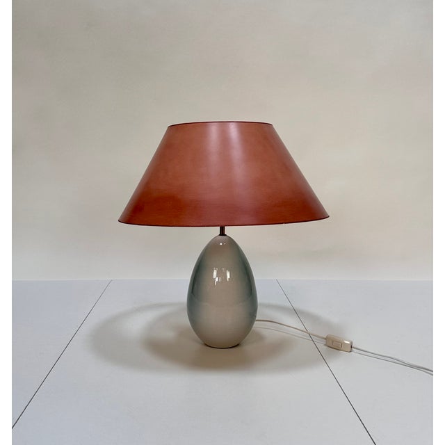 Studio Ceramic Art Drop-Shaped Table Lamp by Gert Ingvar Andersson, Sweden, 1980s For Sale - Image 17 of 18