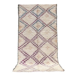 Moroccan Area Rug - 6'11" X 12'10" Ft For Sale