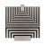 #0200 Back and Beige Rug by Tapis Studio for Hommés Studio For Sale