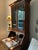Mid 20th Century Queen Anne Style Burr Walnut Secretary Bookcase For Sale - Image 12 of 17