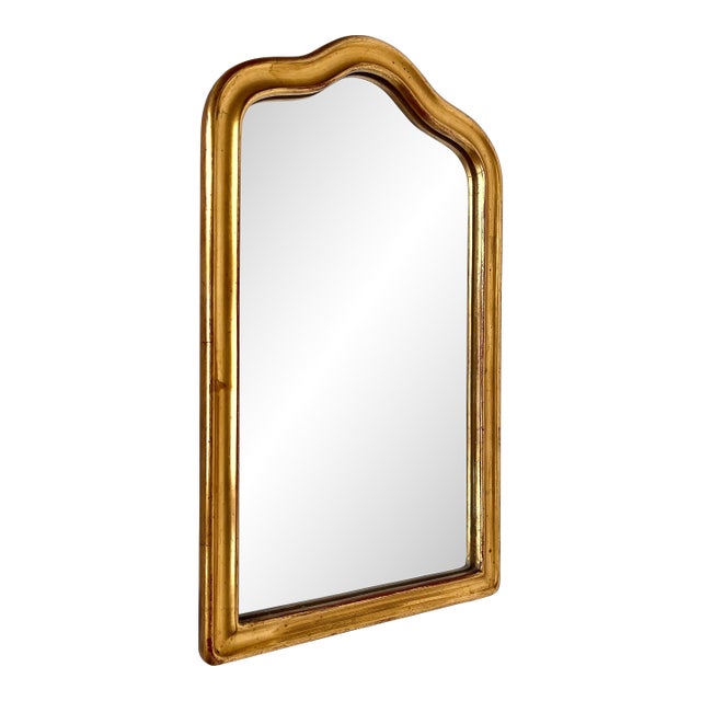 Antique French Gold Frame Mirror For Sale