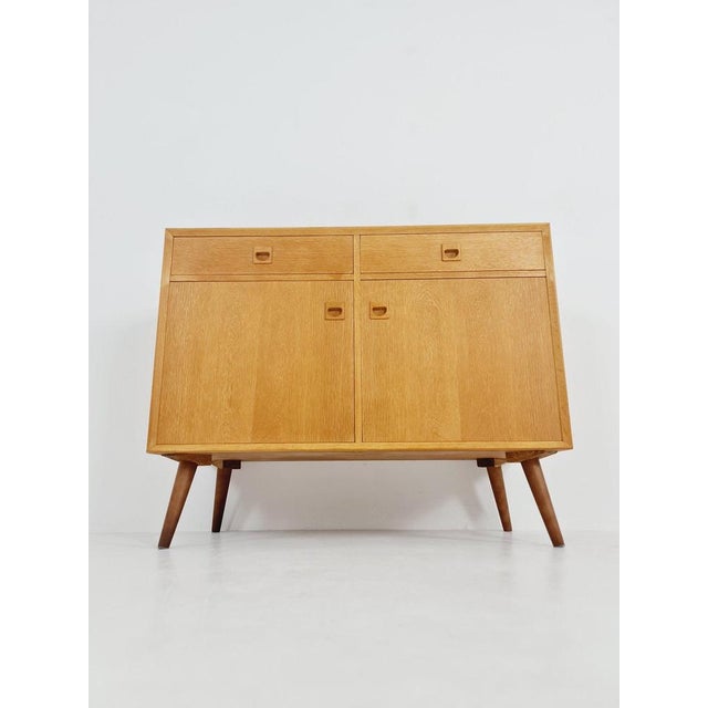 Mid-Century Danish Oak Sideboard by Brouer, 1960s For Sale - Image 9 of 11
