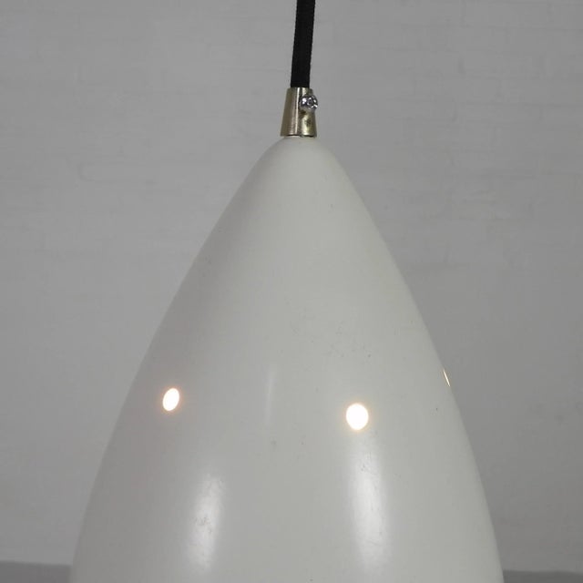 Vintage Hanging Lamp with Aluminum Shade, 1960s For Sale - Image 4 of 13