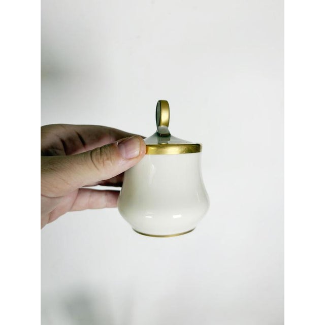 White Porcelain Coffee Service, France, 20th Century, Set of 18 For Sale - Image 14 of 18
