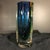 Glass Blue and Green Sommerso Murano Glass Vase by Flavio Poli for Murano, 1960s For Sale - Image 7 of 14