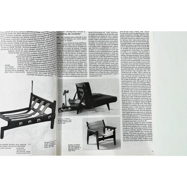 Brazilian Modern “Kilin” Armchairs in Jacarandá Rosewood & Leather by Sergio Rodrigues, 1973 For Sale - Image 15 of 18