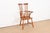 L. & J.G. Stickley, Inc. Stickley Solid Cherry Wood Spindle Back Windsor Armchair, 1960 For Sale - Image 4 of 10