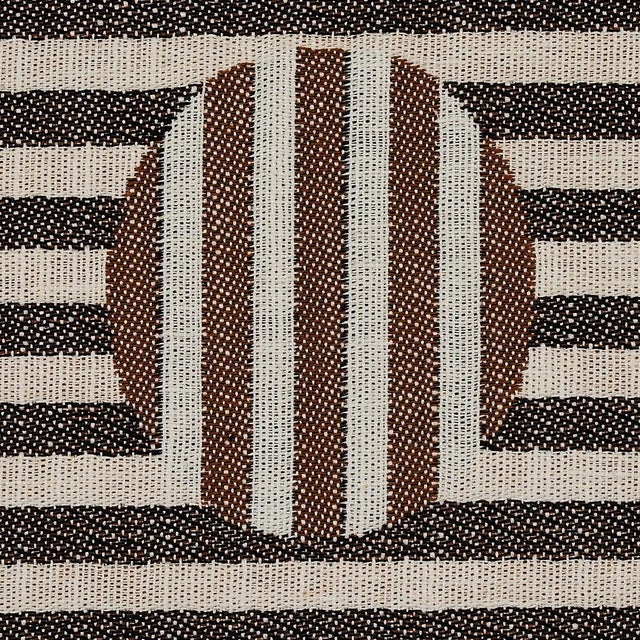 Schumacher Sample - Schumacher Soto Fabric in Charcoal For Sale - Image 4 of 5