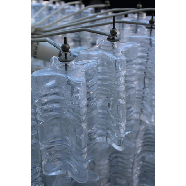 Square Chandelier from Venini, Italy, 1960s For Sale - Image 14 of 18