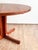 Mid-Century Modern Danish Round Teak Dining Table with Extensions For Sale - Image 9 of 18
