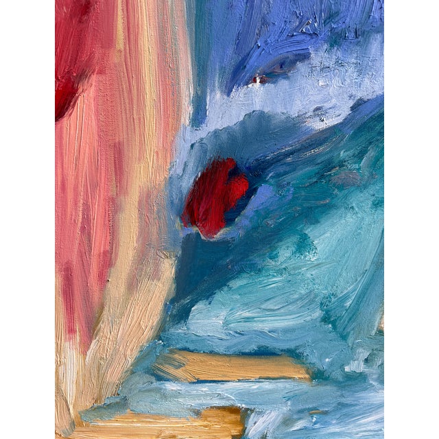 2020s "See the Show" Abstract Expressionist Contemporary Oil Painting by Monica Shulman For Sale - Image 5 of 9