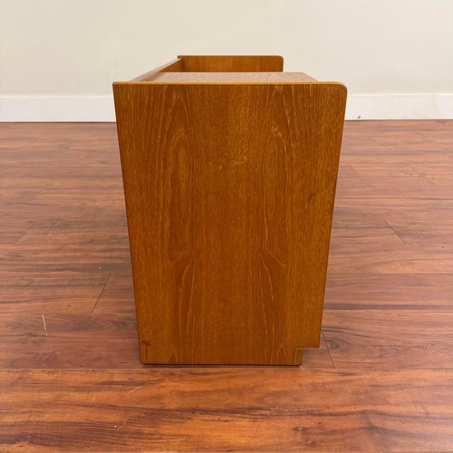 Mid 20th Century Nathan Vintage Teak Entry Bench With Storage For Sale - Image 5 of 9