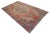 Distressed Low Pile Turkish Rug Vintage Area Rug - 4'3" X 7'10" For Sale - Image 4 of 15