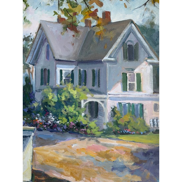 Impressionist 1980s Original Oil Painting by Well Known California Artist, Allayn Stevens For Sale - Image 3 of 5