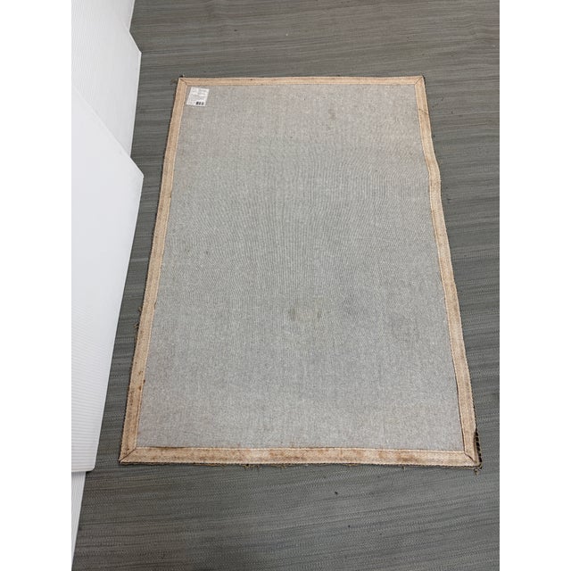 4ft × 5ft 11in Patchwork Stonewashed Kilim Rug For Sale - Image 4 of 12