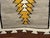Gray Vintage Native American Navajo Rug, Eye Dazzler Pattern, Wool & Cotton, Tribal Wall Art, 3x5 For Sale - Image 8 of 11