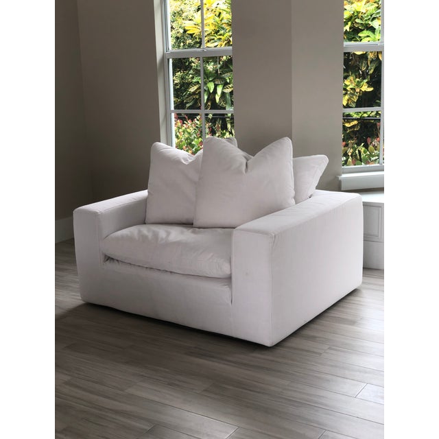 Restoration Hardware Cloud Sofa and Chairs Set of 3 Chairish