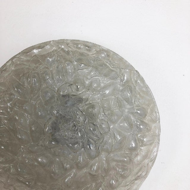 Glass Vintage Glass and Metal Bubble Sconce from Doria Leuchten For Sale - Image 7 of 14