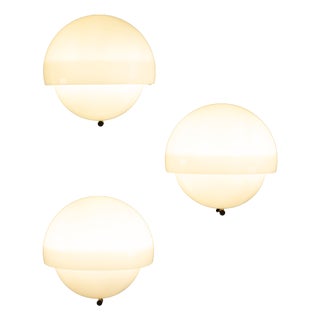 Small Grande Mania Sconces by Vico Magistretti, Set of 3 For Sale