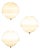 Small Grande Mania Sconces by Vico Magistretti, Set of 3 For Sale